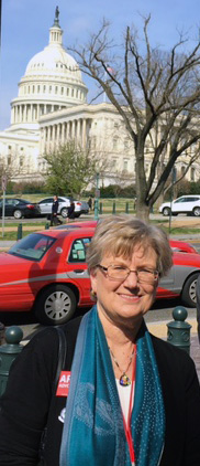 Linda Snyder was among a record number of participants in Arts Advocacy Day in Washington, D.C.